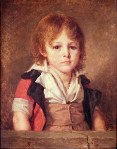 Portret van Edouard Bertin door Jean Baptiste Greuze